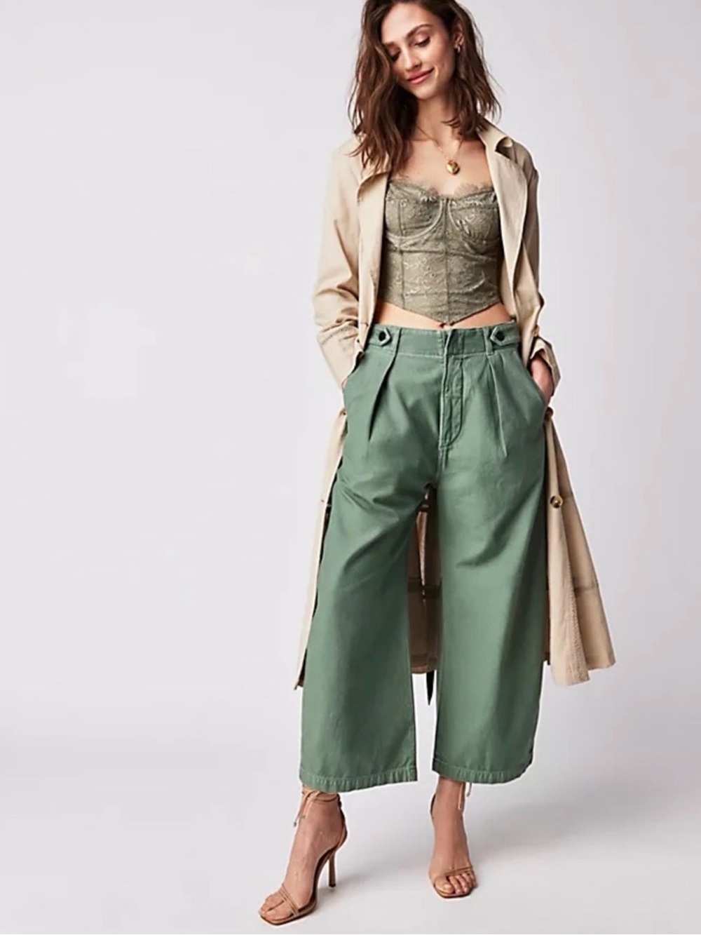 Citizens of Humanity Payton Utility Trousers Pants Von Green 26